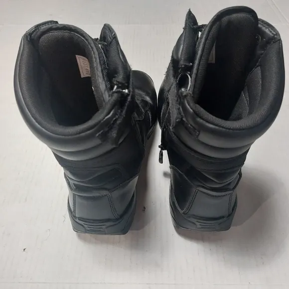 LAPG LA Police Gear Black Core Side Zipper Duty Boots Size 12R