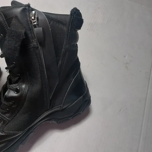 LAPG LA Police Gear Black Core Side Zipper Duty Boots Size 12R