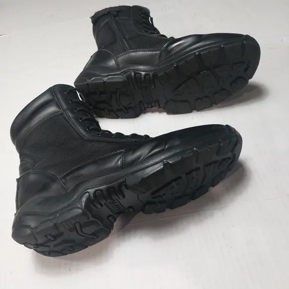 LAPG LA Police Gear Black Core Side Zipper Duty Boots Size 12R