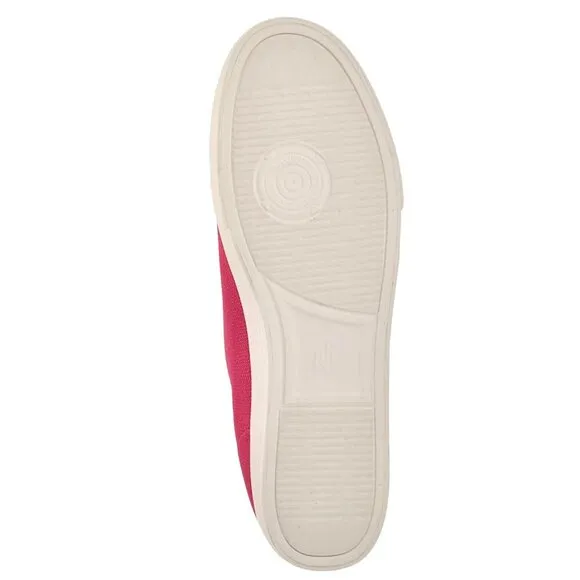 LAUREN RALPH LAUREN JORDYN Women's Stretch Slip On Low Top Flats Sneakers Pink