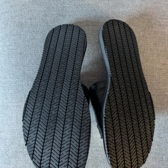 Leo Pucci Woven Single Band Men 11.5 Made In Italy Leather Sandal 012025