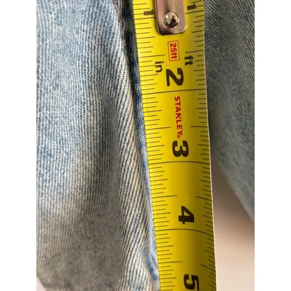 Levi's Pride Liberation Womens Bib Overalls Shortalls Romper Denim Blue Sz L