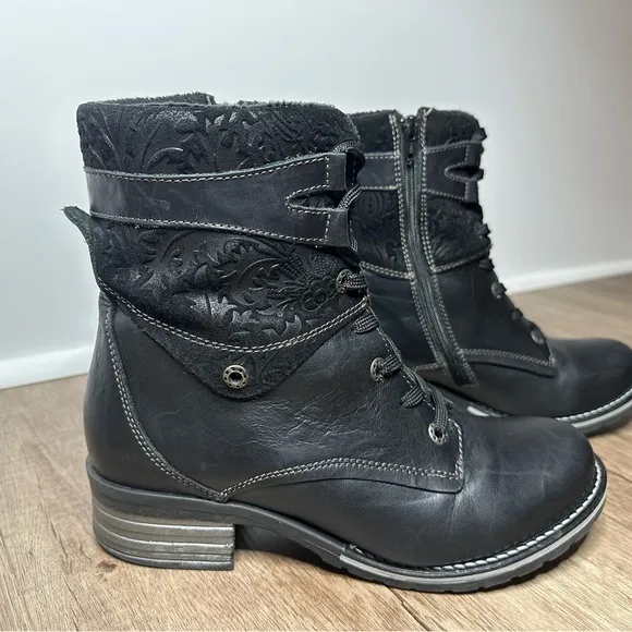 LIKE NEW!! Dromedaris’ Kara Print’ Boots Women’s Size 41 EU/10.5 US