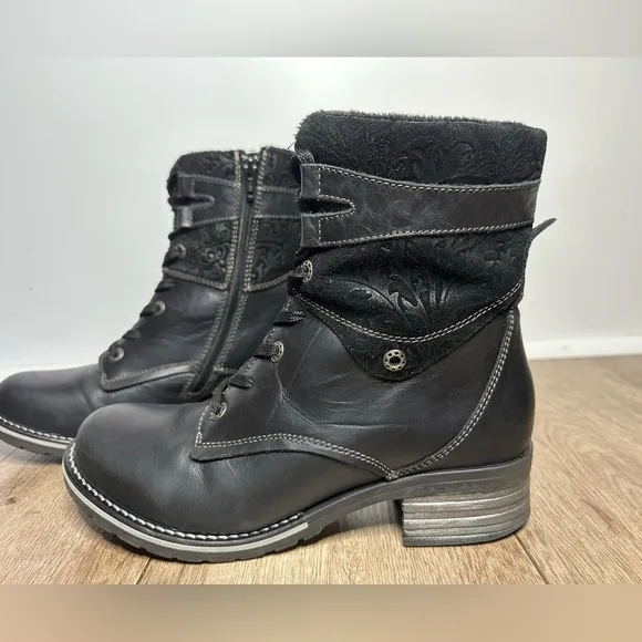 LIKE NEW!! Dromedaris’ Kara Print’ Boots Women’s Size 41 EU/10.5 US
