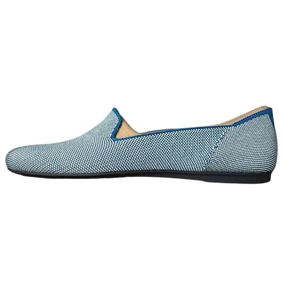 LIKE NEW Rothy’s Indigo Cloud Loafers - Size 7 - RETIRED COLOR PRINT