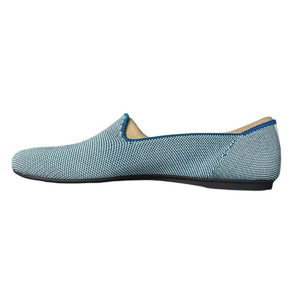 LIKE NEW Rothy’s Indigo Cloud Loafers - Size 7 - RETIRED COLOR PRINT