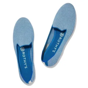 LIKE NEW Rothy’s Indigo Cloud Loafers - Size 7 - RETIRED COLOR PRINT