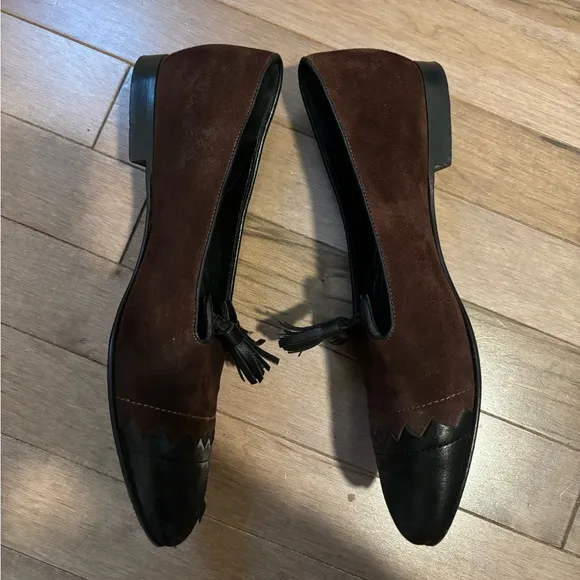 Longchamp Suede Loafers Flats