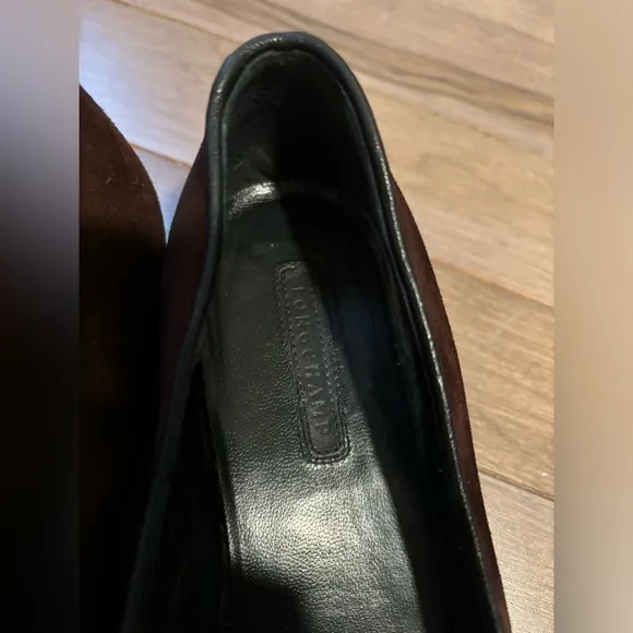 Longchamp Suede Loafers Flats