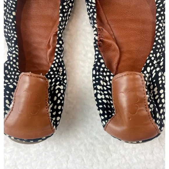LUCKY BRAND • Black/White Dotted Emmie Ballet Flats