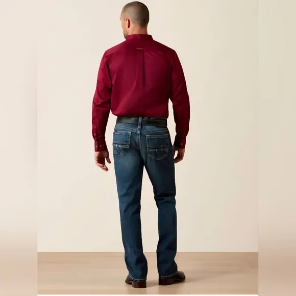 M7 Rocker Stretch Coltrane Stackable Straight Leg Jean