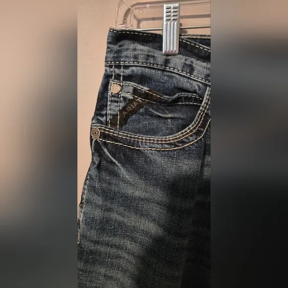 M7 Rocker Stretch Coltrane Stackable Straight Leg Jean