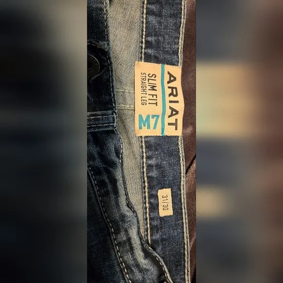 M7 Rocker Stretch Coltrane Stackable Straight Leg Jean