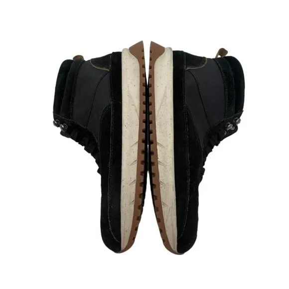 Madewell Black Lace Up Sneaker Boots Size 7 Women's