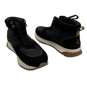 Madewell Black Lace Up Sneaker Boots Size 7 Women's