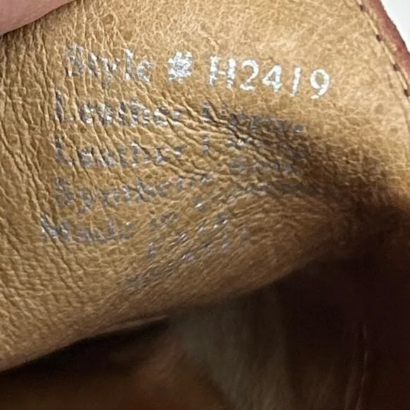 Madewell Francis Loafer Women's 5.5 Brown Leather H2419 Classic Style $148