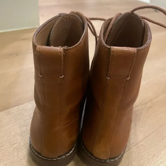 Madewell Kellie Lace-Up Combat Boots