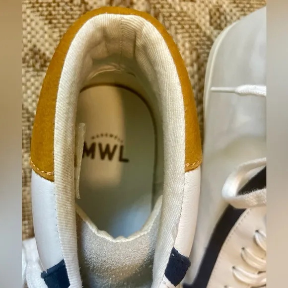 Madewell Men's High Top Leather Sneakers, Size 10 - Great Condition