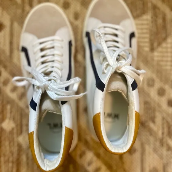 Madewell Men's High Top Leather Sneakers, Size 10 - Great Condition