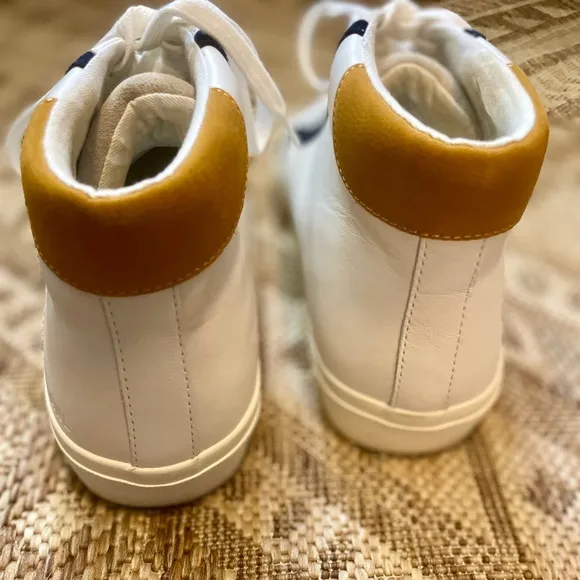 Madewell Men's High Top Leather Sneakers, Size 10 - Great Condition