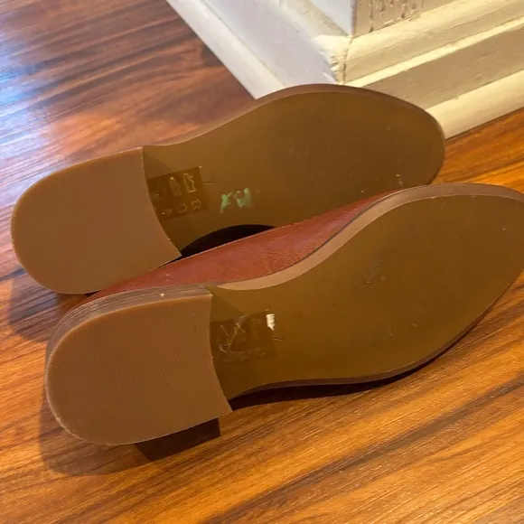 Madewell The Frances Loafer in Burnished Mahogany 7