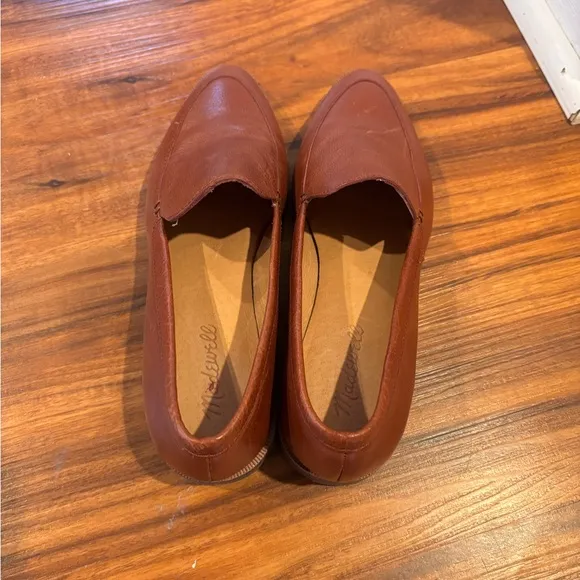 Madewell The Frances Loafer in Burnished Mahogany 7