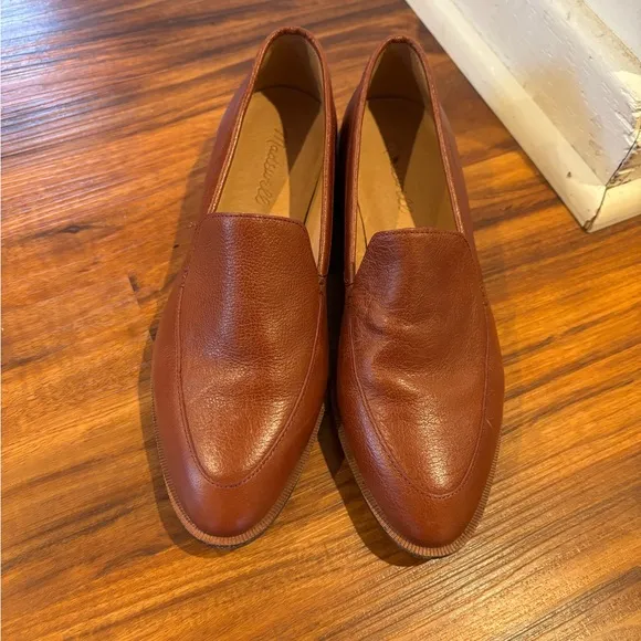 Madewell The Frances Loafer in Burnished Mahogany 7