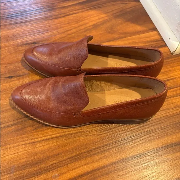 Madewell The Frances Loafer in Burnished Mahogany 7