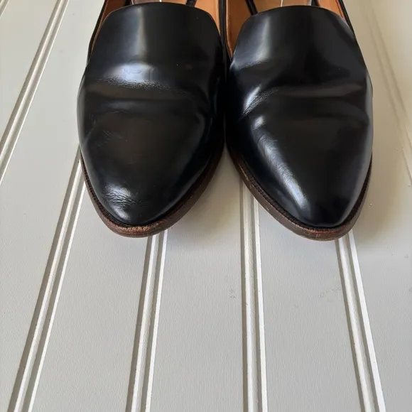 Madewell | Women's Black Patent Leather Frances Loafers Size 8.5 Office Career