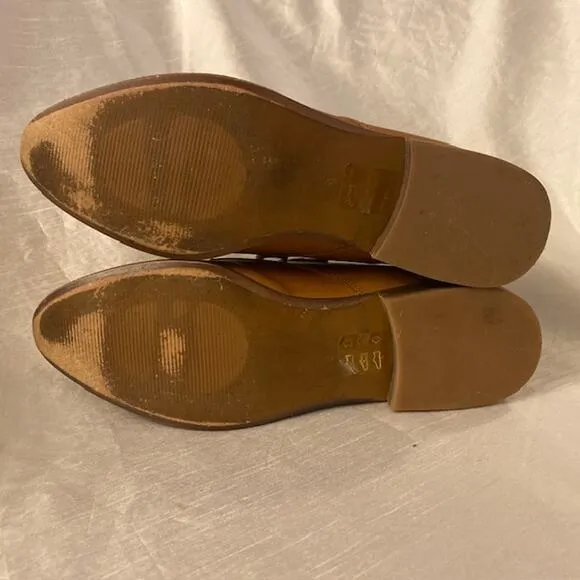 Madewell Women's Size 9 Brown Leather Francis Lace Up Oxford Shoes Beautiful
