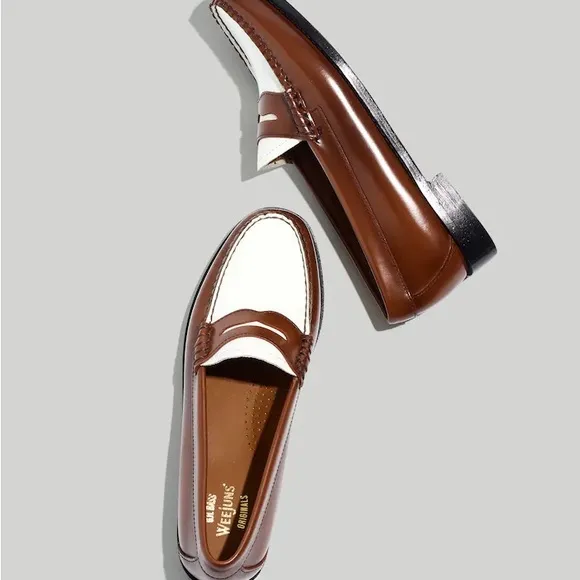 Madewell x G.H.BASS Whitney Weejuns Loafers size 8