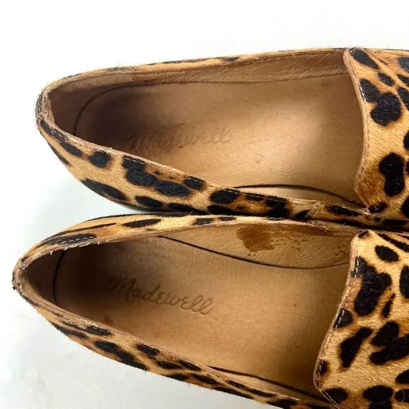 Madewell Frances Leopard Print Loafers