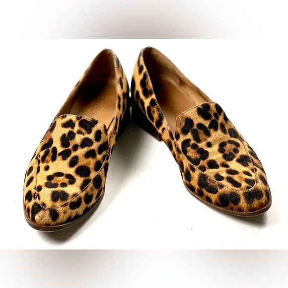 Madewell Frances Leopard Print Loafers
