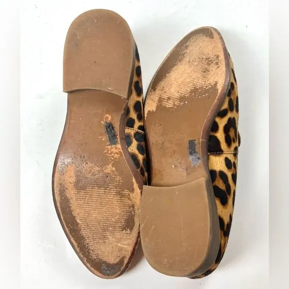 Madewell Frances Leopard Print Loafers