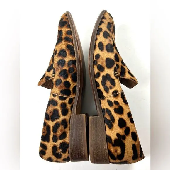 Madewell Frances Leopard Print Loafers
