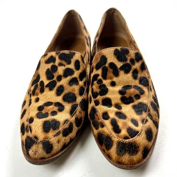 Madewell Frances Leopard Print Loafers