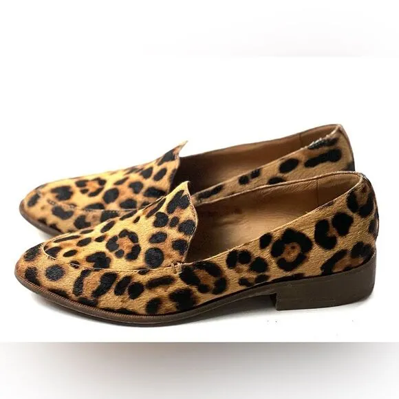 Madewell Frances Leopard Print Loafers
