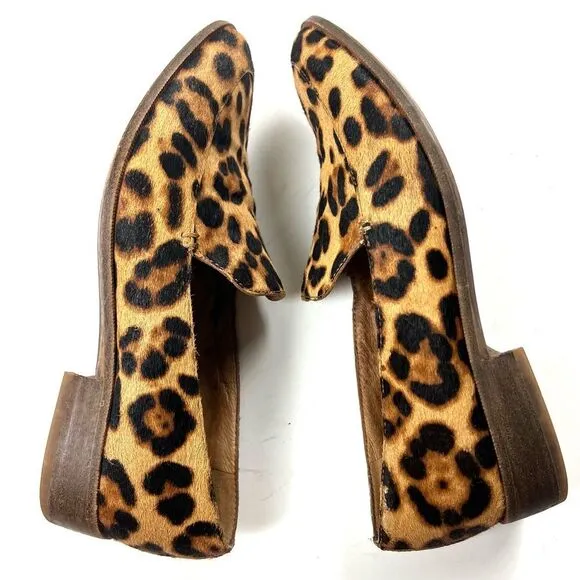 Madewell Frances Leopard Print Loafers