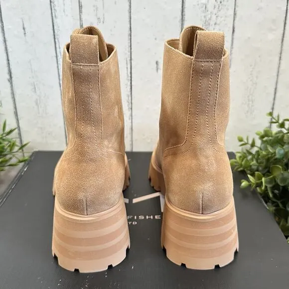 Marc Fisher LTD Women's Lucien Lace Up Boots Size 8