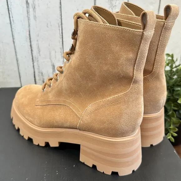 Marc Fisher LTD Women's Lucien Lace Up Boots Size 8