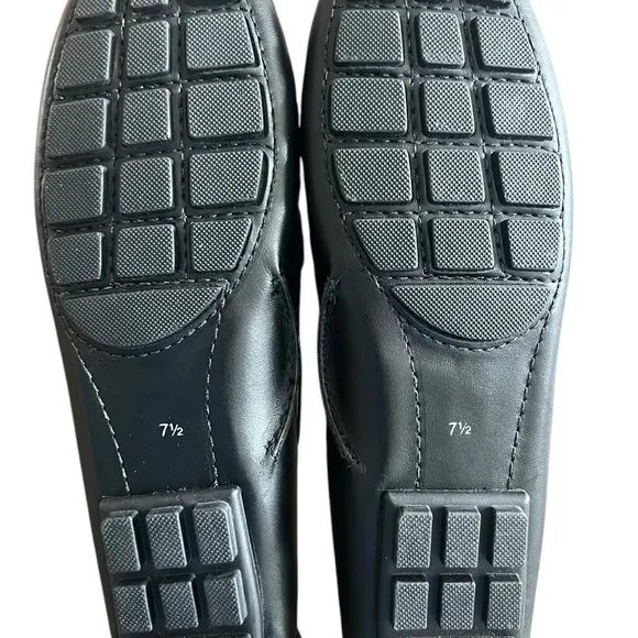 Marc Joseph Black Loafers Classic Flats