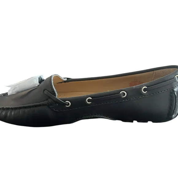 Marc Joseph Black Loafers Classic Flats