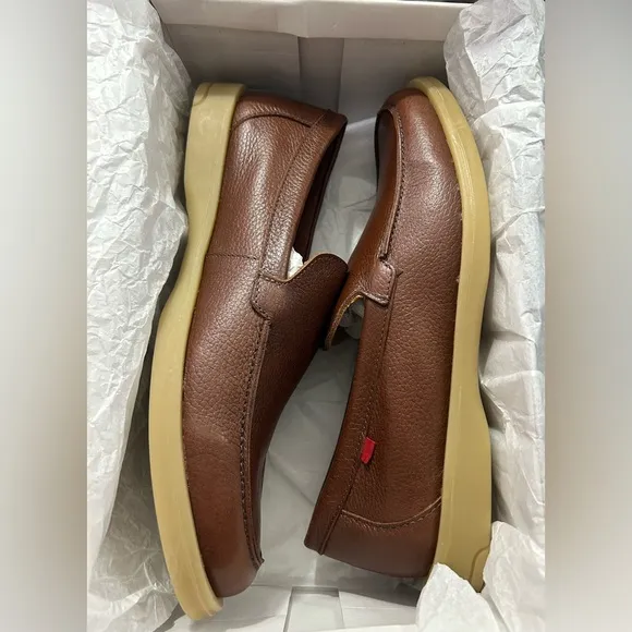 Marc Joseph New York® Cooper St Cognac Slip In Loafers Mens Size 10M New in Box