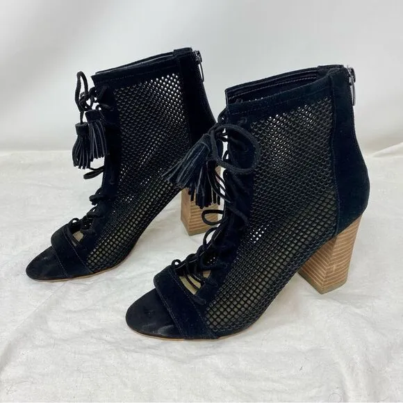 Marc Fisher Shaini Heeled Ankle Boots- Size 8.5