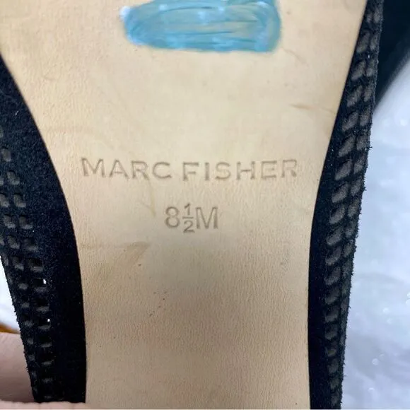 Marc Fisher Shaini Heeled Ankle Boots- Size 8.5