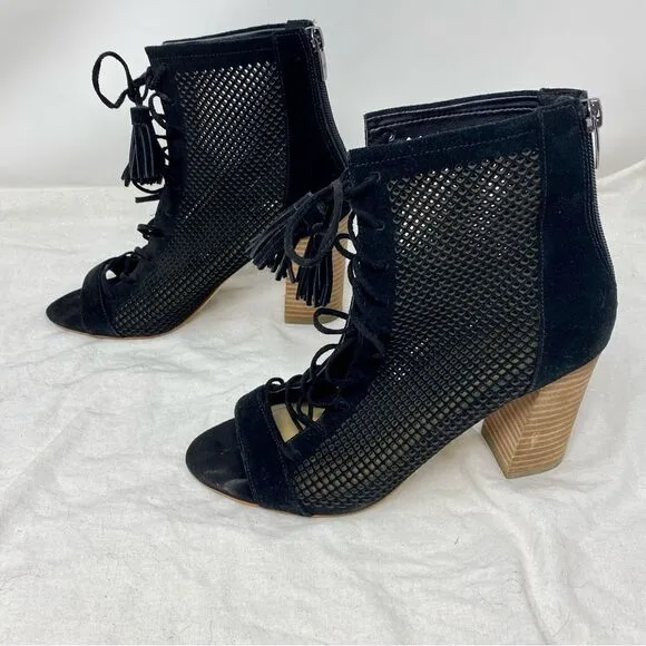 Marc Fisher Shaini Heeled Ankle Boots- Size 8.5