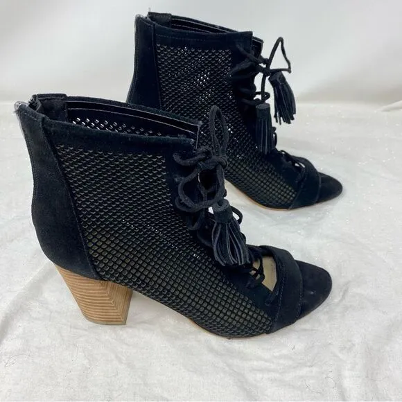 Marc Fisher Shaini Heeled Ankle Boots- Size 8.5