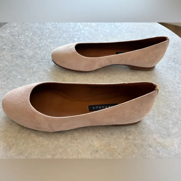 Margaux Classic Round Toe Ballet Flats | Size 36