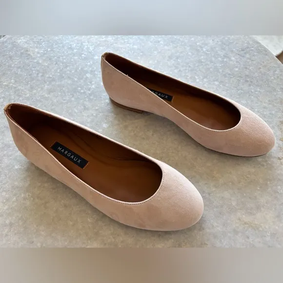 Margaux Classic Round Toe Ballet Flats | Size 36