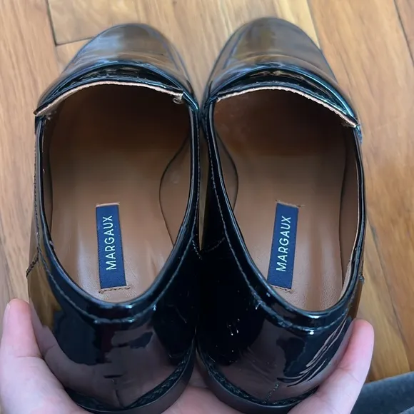 Margaux The Andie Loafer in Black Patent Leather Size 36.5